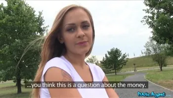 Petite Russian Takes Cock For Cash