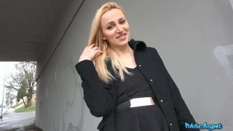Stairwell Orgasms for Russian Blonde