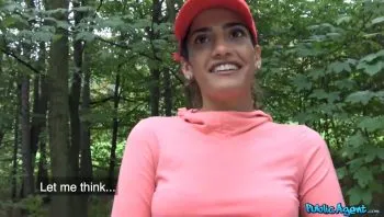 Hot Spanish Jogger Fucks On Stairs